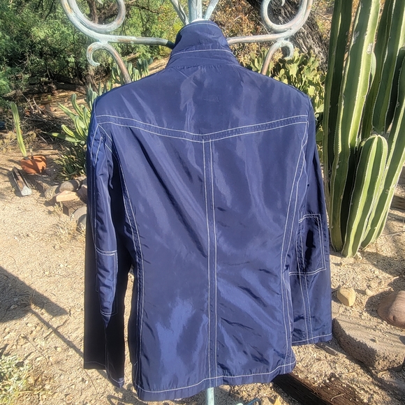 Peck & Peck Trendy Zippered Windbreaker Jacket - Picture 4 of 6